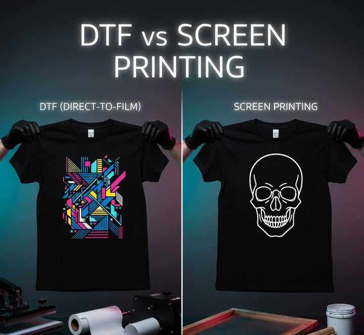 DTF vs Screen Printing