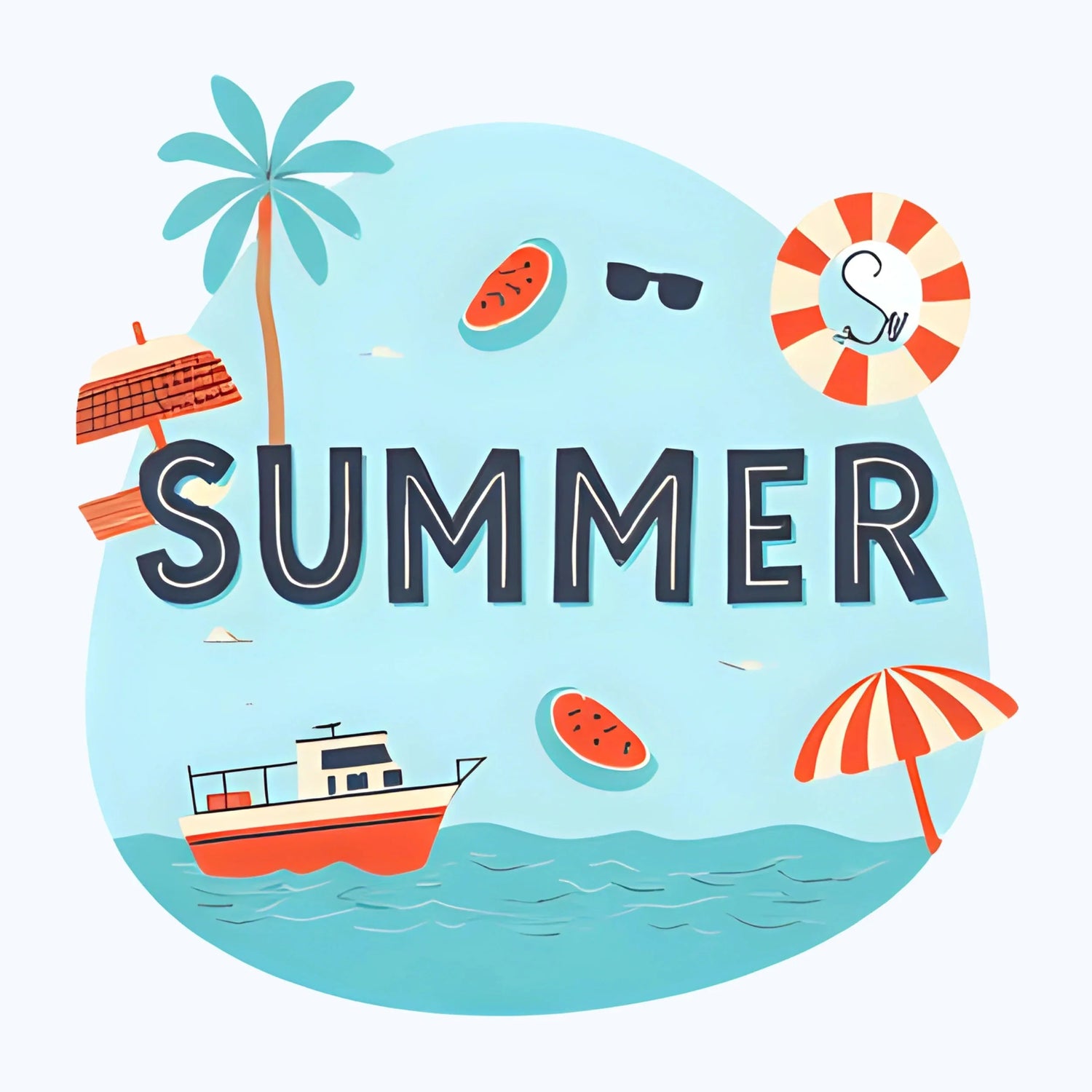 Summer Vibes - House Of DTF Shirt