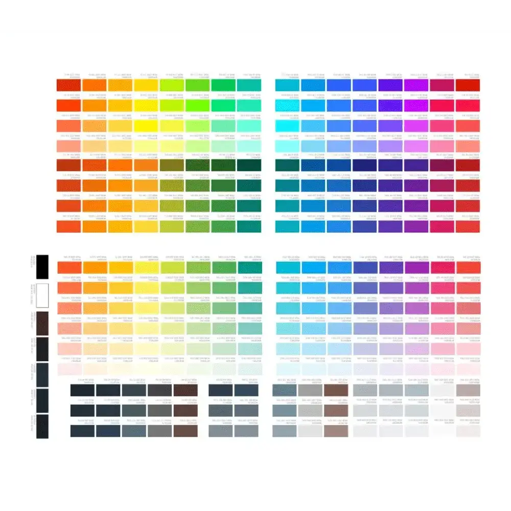 Sample Color Chart - House Of DTF Shirt