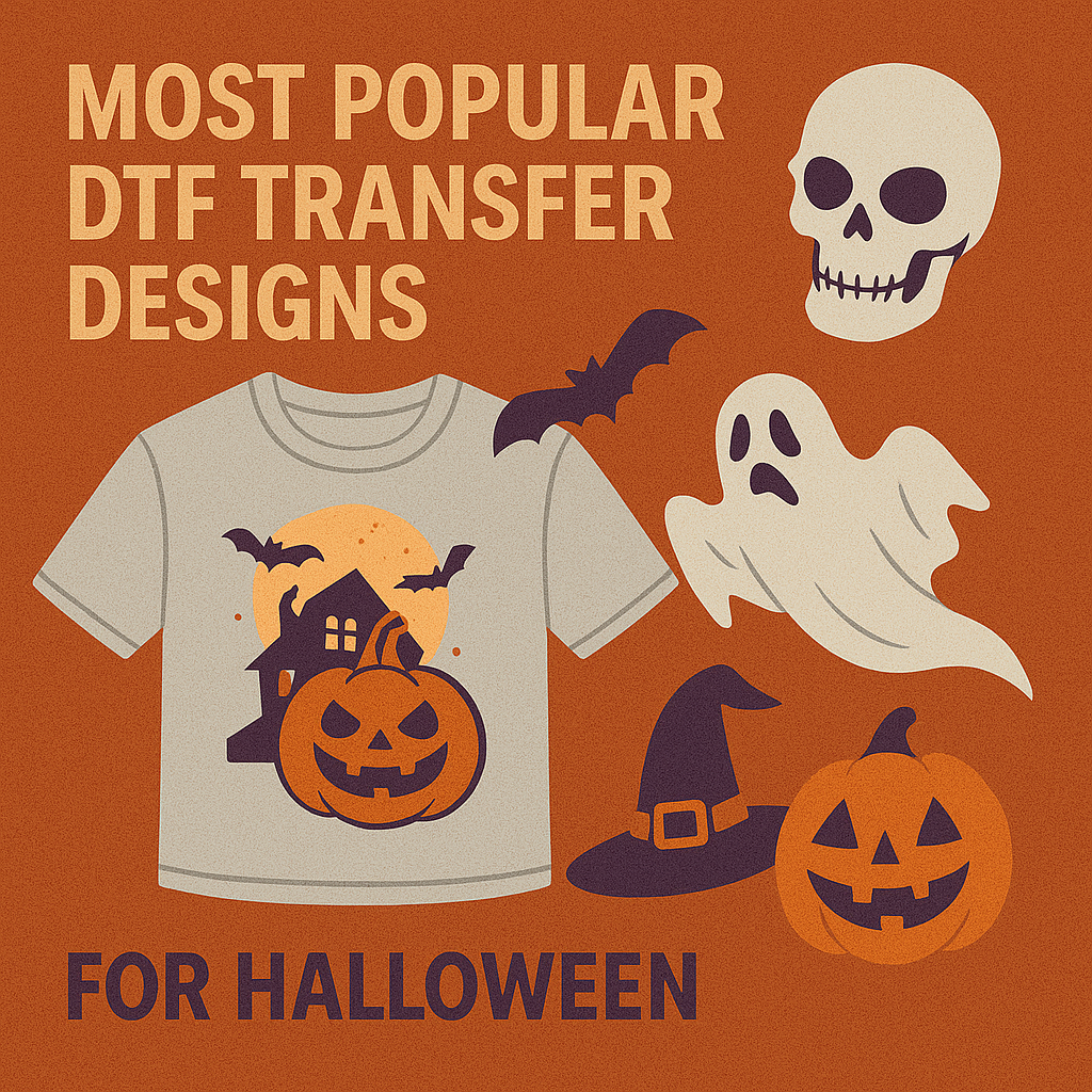 Most Popular DTF Transfer Designs for Halloween