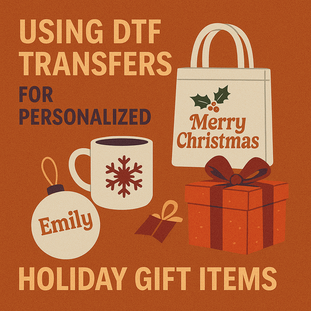 Using DTF Transfers for Personalized Holiday Gift Items