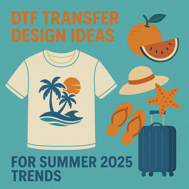 DTF Transfer Design Ideas for Summer 2025 Trends