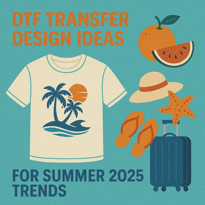 DTF Transfer Design Ideas for Summer 2025 Trends - House Of DTF Shirt
