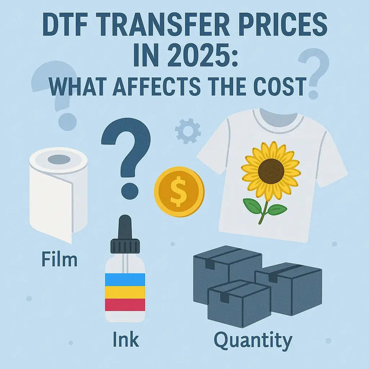 DTF Transfer Prices in 2025: What Affects the Cost? - House Of DTF Shirt
