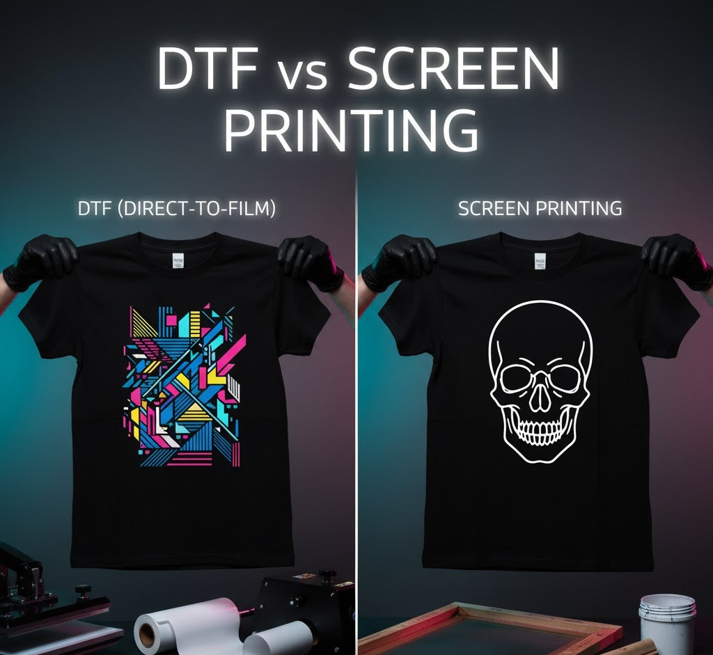 DTF vs Screen Printing