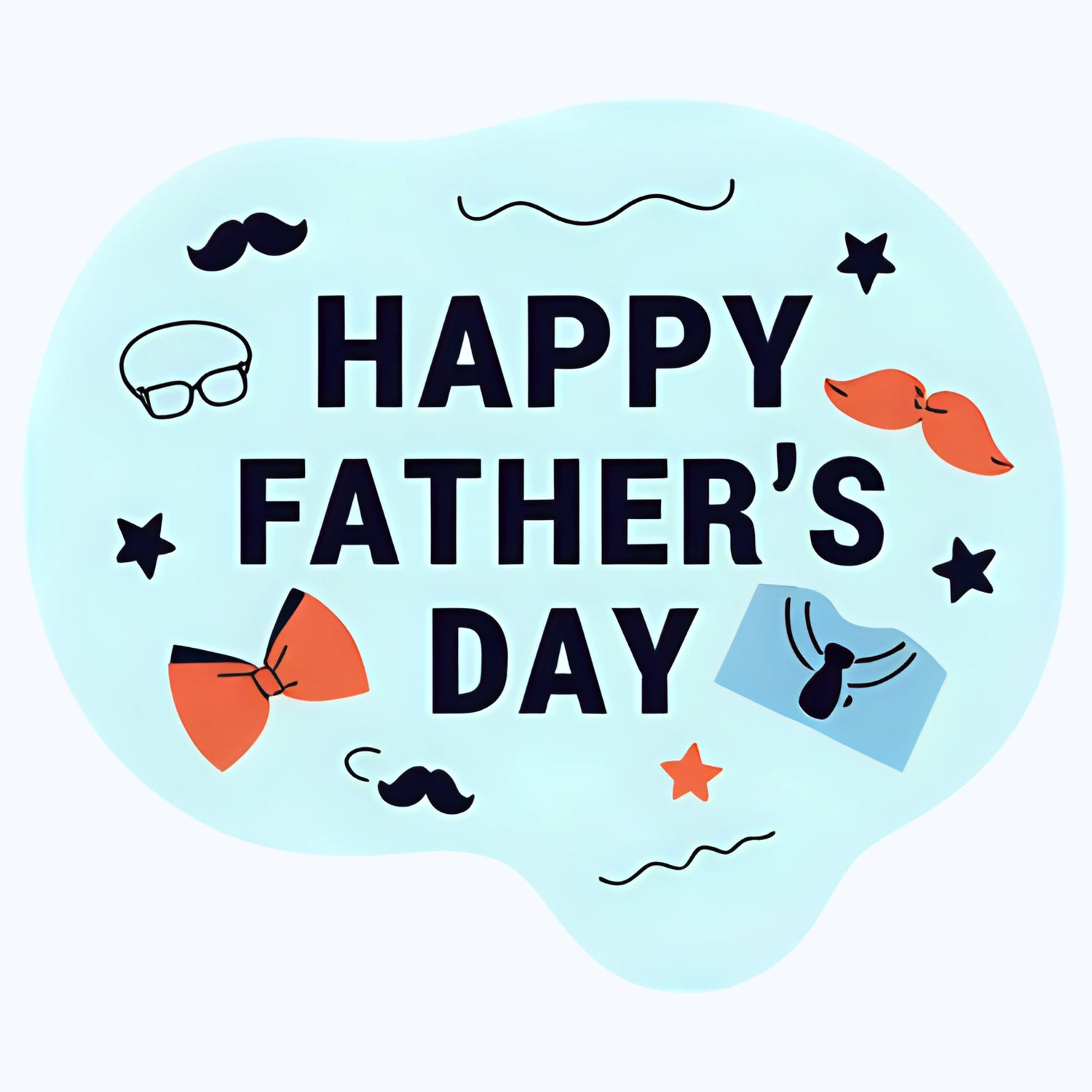 Father’s Day DTF Transfer – Ready to Press – Classic Dad Icons Design