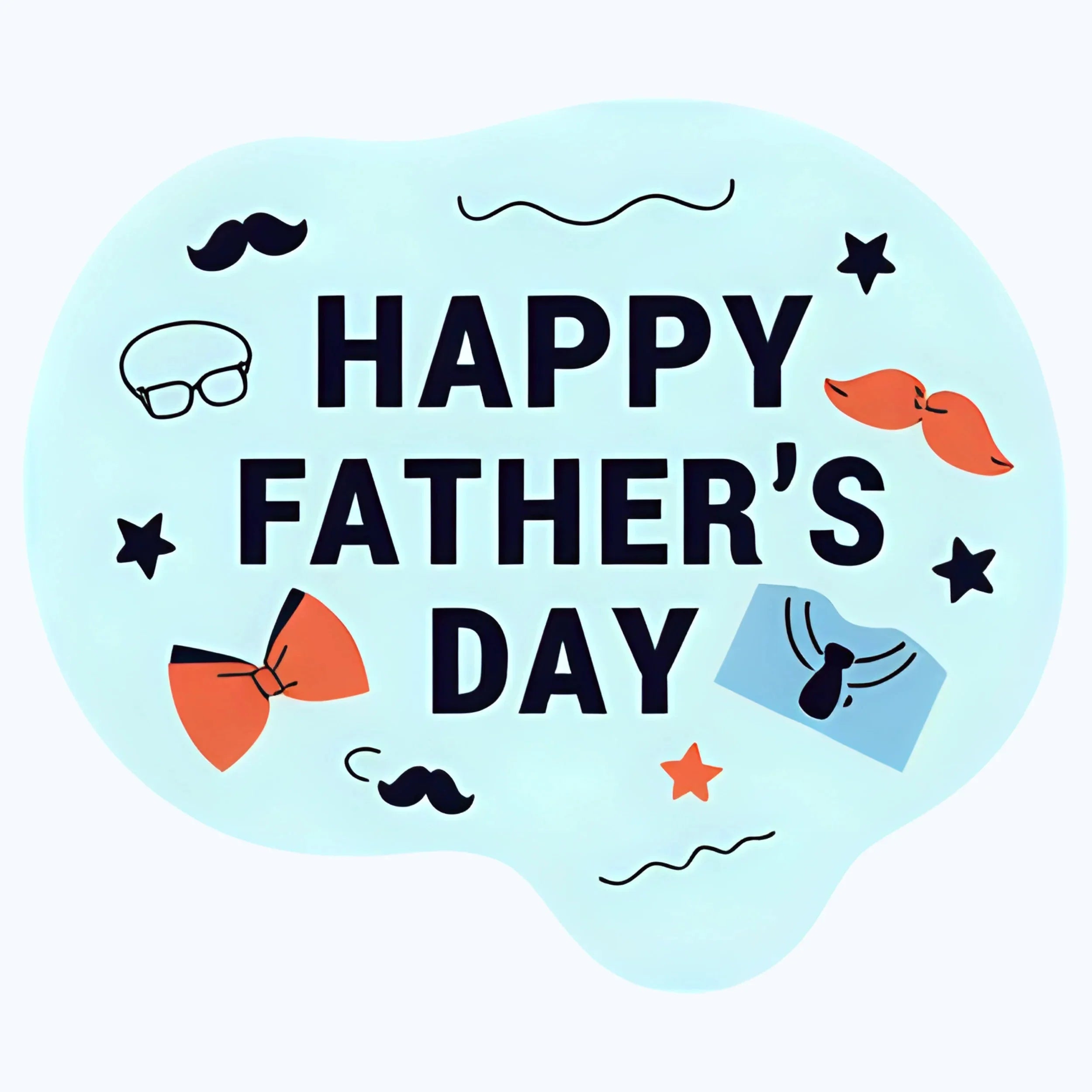 Father’s Day DTF Transfer – Ready to Press – Classic Dad Icons Design - House Of DTF Shirt