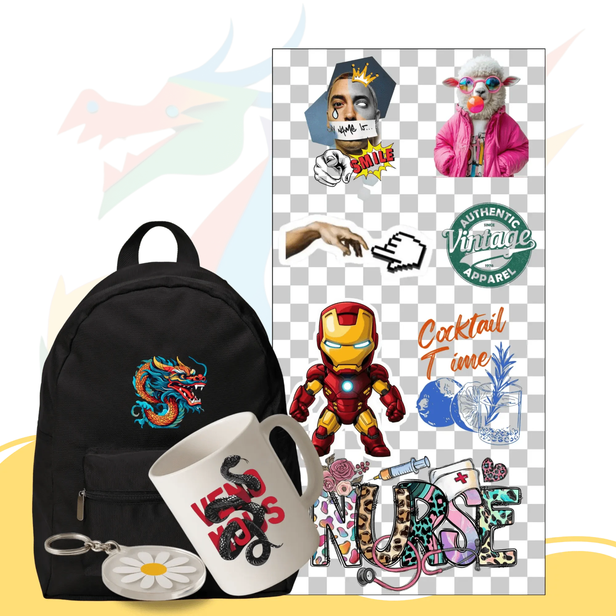 UV Transfers - House Of DTF Shirt