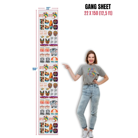 Build Your DTF Gang Sheet
