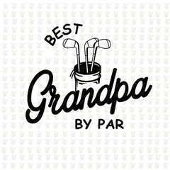 Best Grandpa Ever DTF Transfer – Ready to Press – Grandfather Gift Shirt