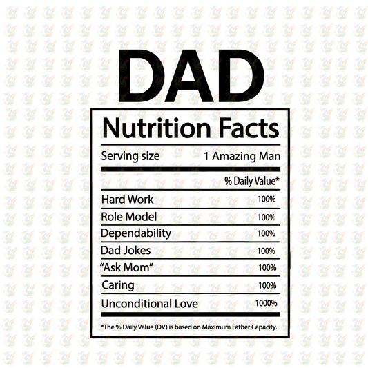 Dad Life - Mickey Hand Inspired DTF Transfer – Ready to Press – Funny Disney Dad Shirt