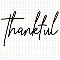 Thankful Lightning Bolt DTF Transfer – Ready to Press – Print Fall Thanksgiving Design