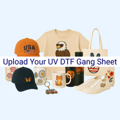 UV DTF Stickers By Size