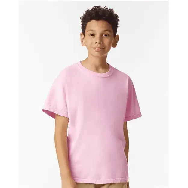 Comfort Colors - Garment - Dyed Youth Heavyweight T-Shirt - 9018 - House Of DTF Shirt