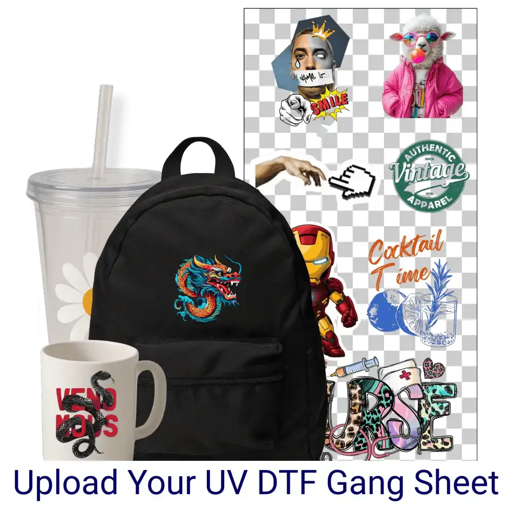 UV DTF Gang Roll Stickers - House Of DTF Shirt