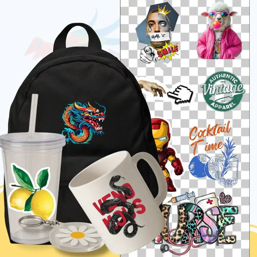 UV DTF Gang Roll Stickers - House Of DTF Shirt