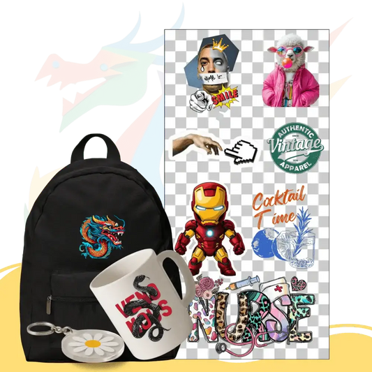 UV DTF Gang Roll Stickers - House Of DTF Shirt